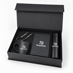 Premium 5-in-1 Black Corporate Gift Box (Minimum Order 20 Pcs)