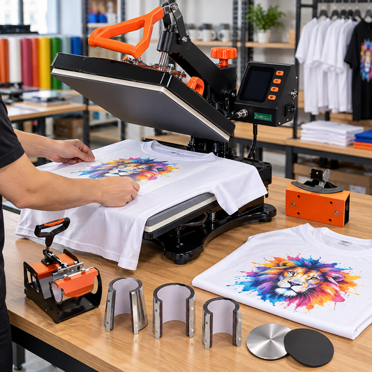 8-in-1 Heat Press Sublimation Machine