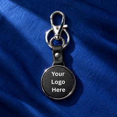 Black Metal Keychain (SF 319) (Minimum Order 50 Pcs)