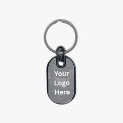 Custom Metal Elegant Keychain (SF338) - (Minimum Order 50 Pcs)
