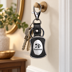 Leather Keychain (SF309) (Minimum Order 50 Pcs)