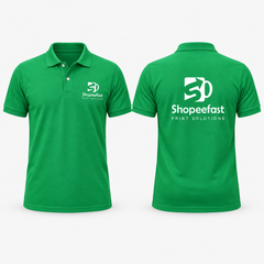 Polo Shirt Custom Printed (Minimum Order 20 Pcs)