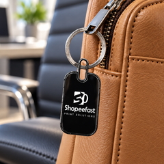 Rectangular Metal Keychain (SF339) – (Minimum Order 50 Pcs)