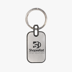 Rectangular Metal Keychain (SF339) – (Minimum Order 50 Pcs)