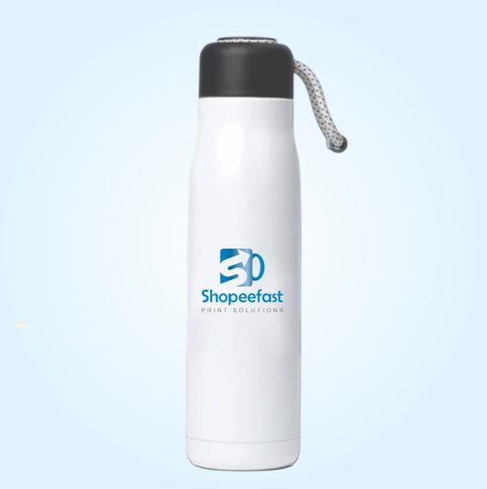 Sports Water Bottle White