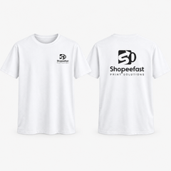 Cotton Round Neck T-Shirt (Minimum Order 20 Pcs)