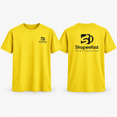 Cotton Round Neck T-Shirt (Minimum Order 20 Pcs)