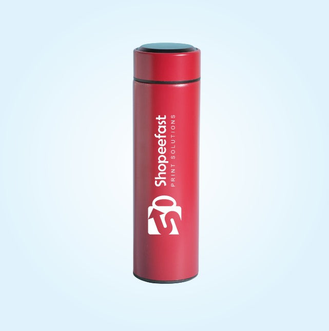 Temperature water bottle Red
