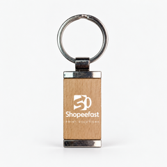 Wooden Keychain (SF313) (Minimum Order 50 Pcs)