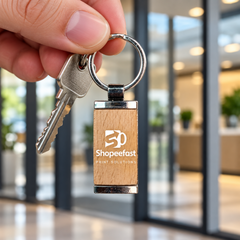 Wooden Keychain (SF313) (Minimum Order 50 Pcs)