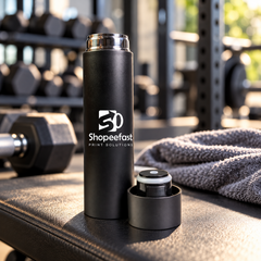 Push Button Water Bottle (Minimum Order 50 Pcs)