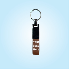Brown Leather Keychain (SF311)