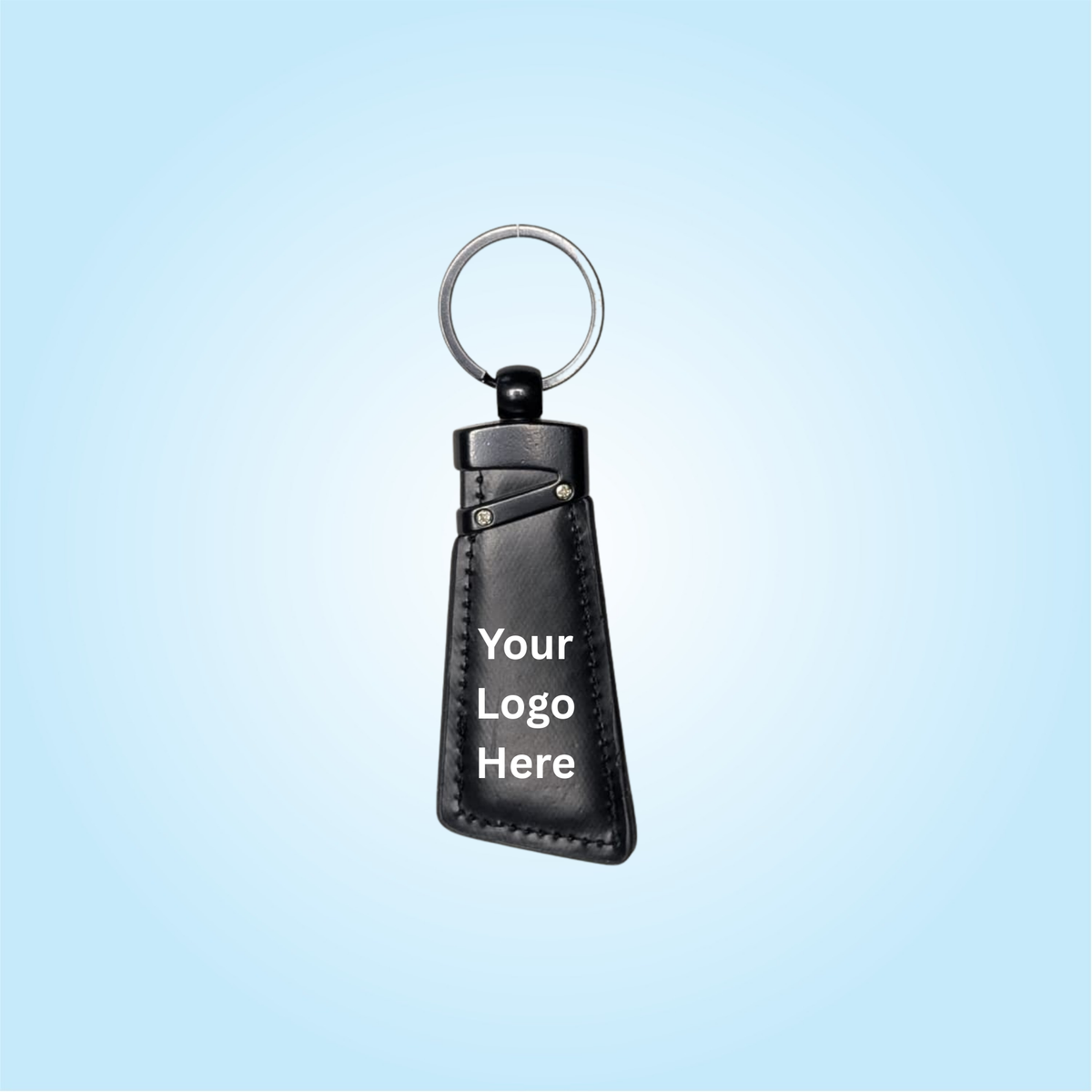 Black Leather Keychain (SF315)