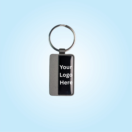 Half Grey Keychain (323)