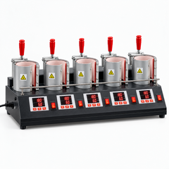 5 Station Mug Heat Press Machine