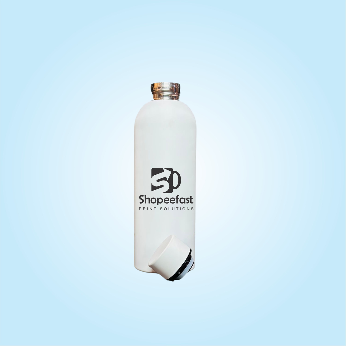 Rubber Coated Water Bottle