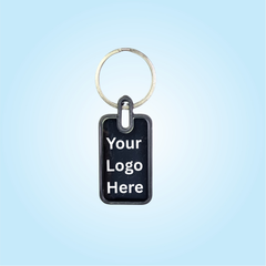 Rectangular Black Keychain (SF333)