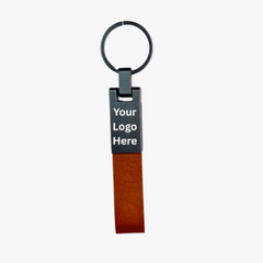 Leather Keychain (SF311) (Minimum Order 50 Pcs)