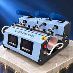Double Mug Heat Press Machine – Dual Station Sublimation
