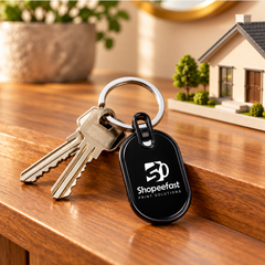 Custom Metal Elegant Keychain (SF338) - (Minimum Order 50 Pcs)