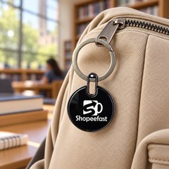 Keychain with Inner Silver (SF335) (Minimum Order 50 Pcs)
