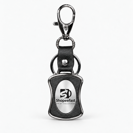 Leather Keychain (SF309) (Minimum Order 50 Pcs)