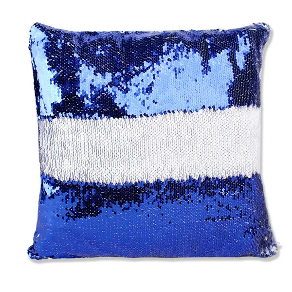 Magic Sublimation Cushion Blue