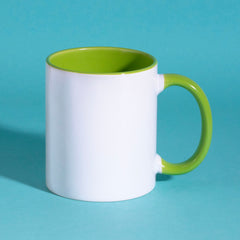 Light Green Inner Sublimation Mug