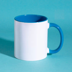 Light Blue Inner Sublimation Mug