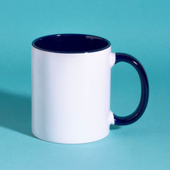 Dark Blue Inner Sublimation Mug