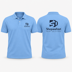 Polo Shirt Custom Printed (Minimum Order 20 Pcs)