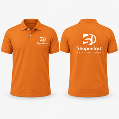 Polo Shirt Custom Printed (Minimum Order 20 Pcs)
