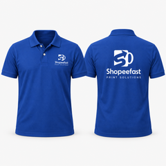 Polo Shirt Custom Printed (Minimum Order 20 Pcs)