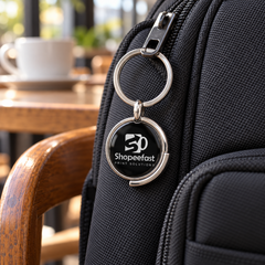 Revolving Metal Keychain (Minimum Order 50 Pcs)