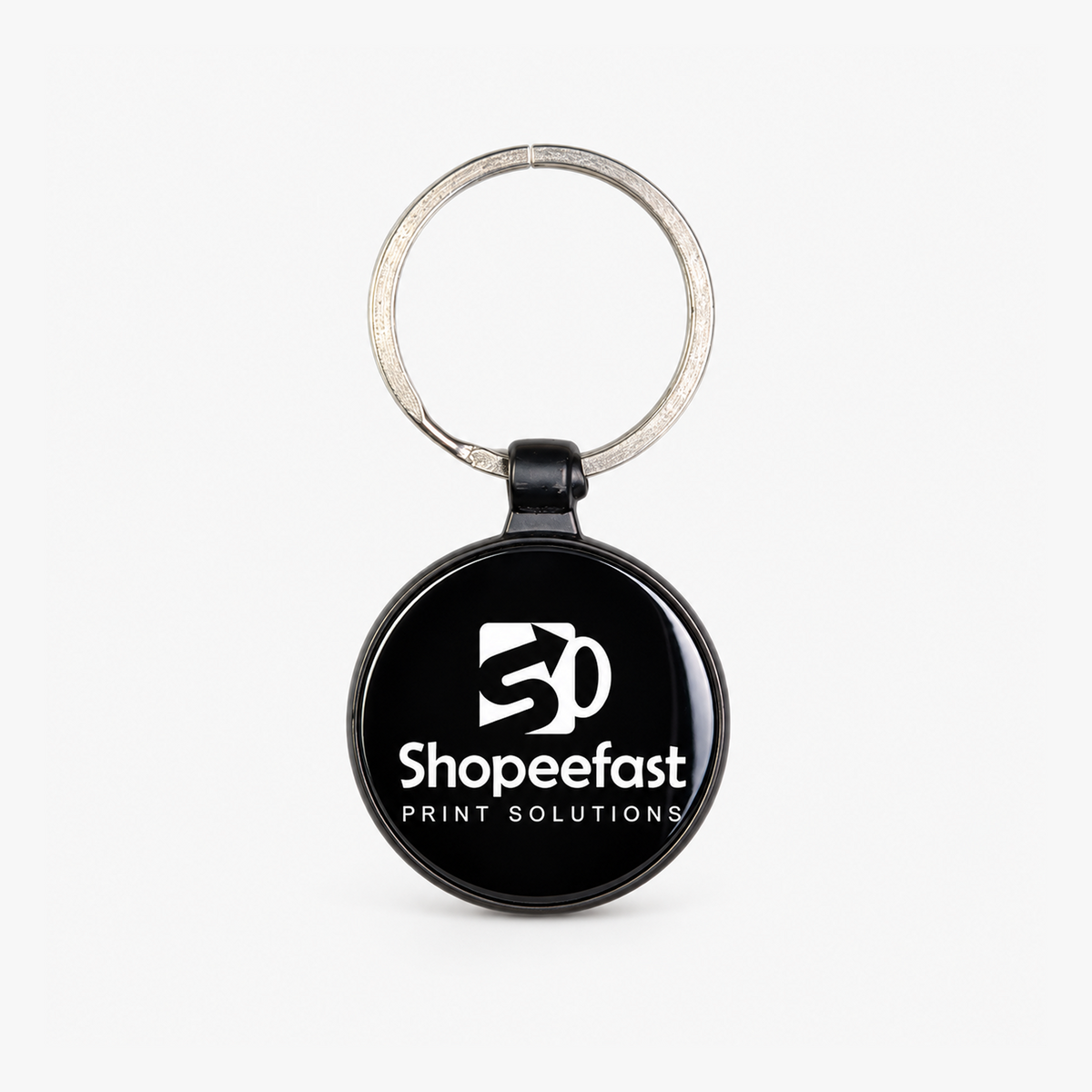 Premium Round Metal Keychain - (Minimum Order 50 Pcs)