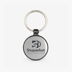 Premium Round Metal Keychain - (Minimum Order 50 Pcs)