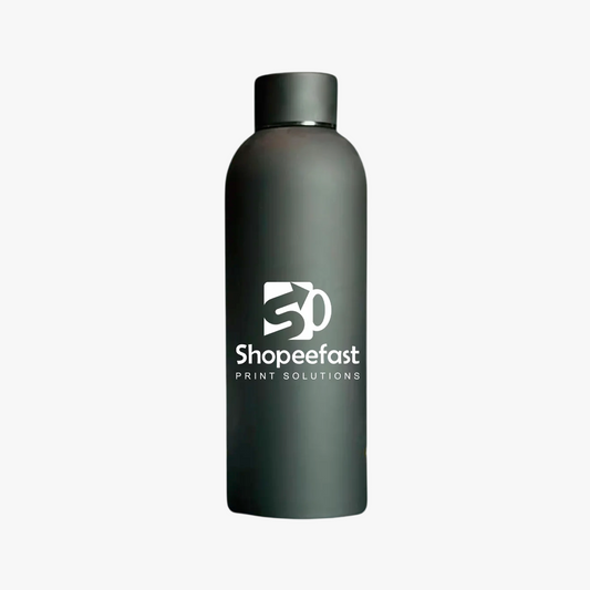 Rubber Coated Water Bottle (Minimum Order 50 Pcs)