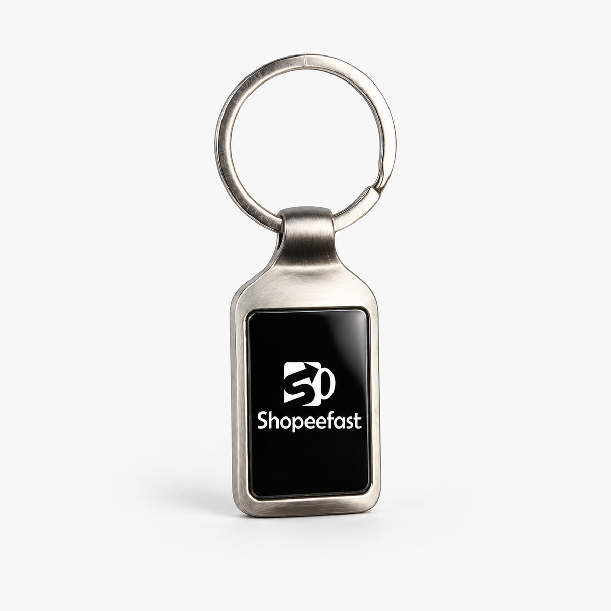 Premium Rectangular Metal Keychain (SF301) - (Minimum Order 50 Pcs)