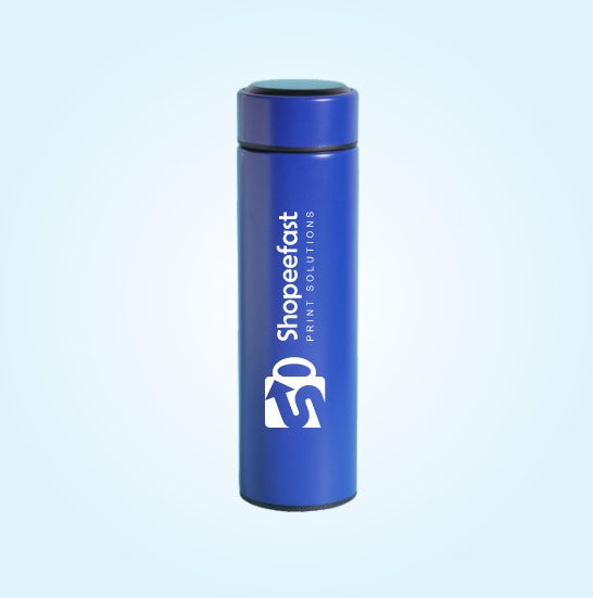 Temperature water bottle Blue