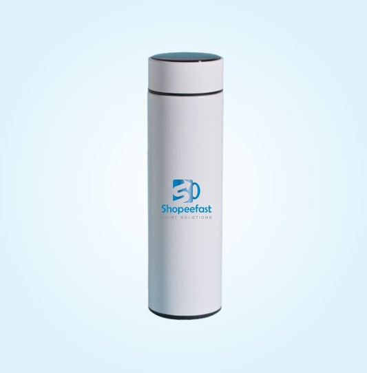 White Temperature Bottle