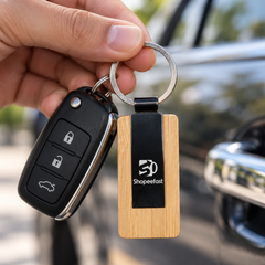 Wooden Keychain (SF312) (Minimum Order 50 Pcs)