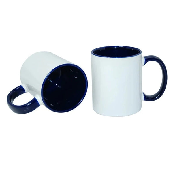 Dark Blue Inner Sublimation Mug