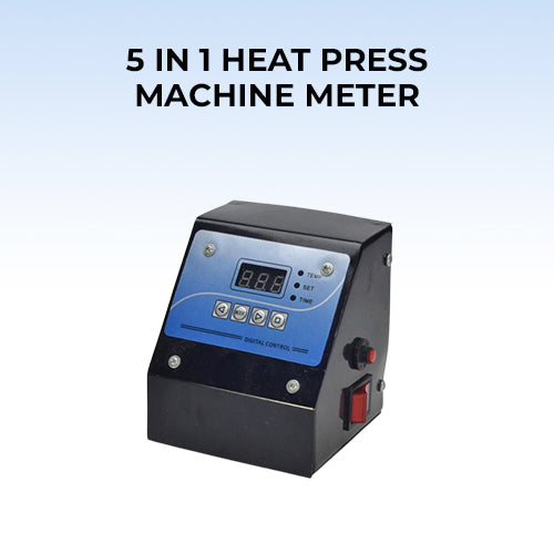 5-in-1 Heat Press Sublimation Machine Meter