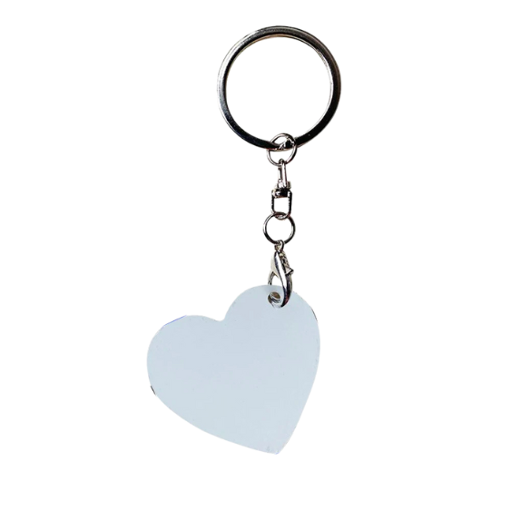 Sublimation Keychain Heart