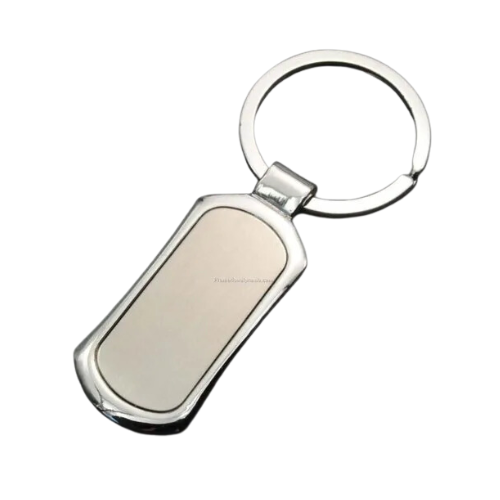 Laser Metal Keychain Design 1