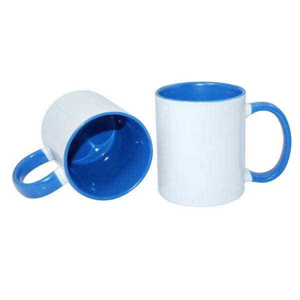 Light Blue Inner Sublimation Mug