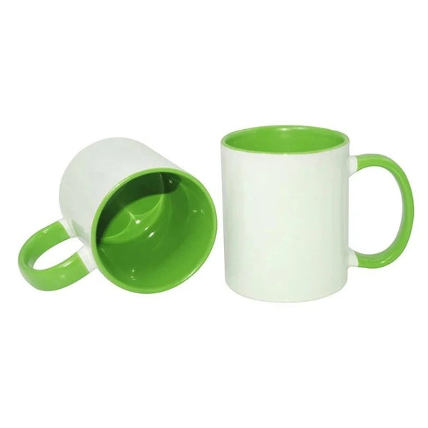 Light Green Inner Sublimation Mug