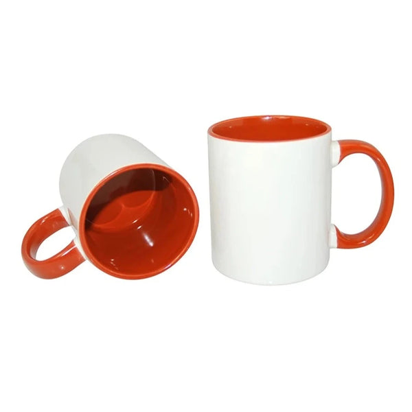 Orange Inner Sublimation Mug