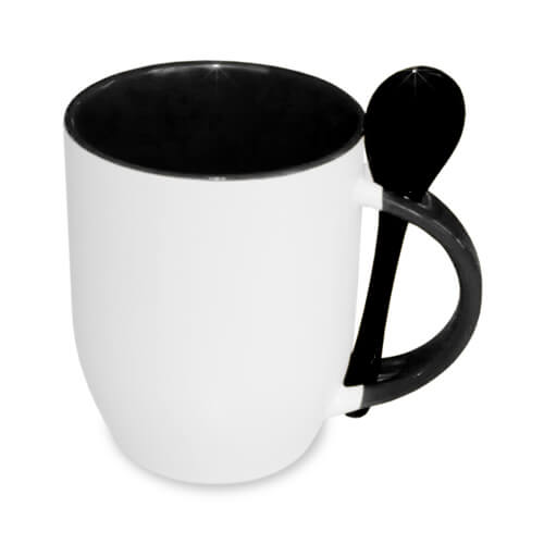 Sublimation Spoon Mug Inner Black