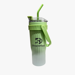 Multi Colour Tumbler with Straw & Handle (Minimum Order 50 Pcs)
